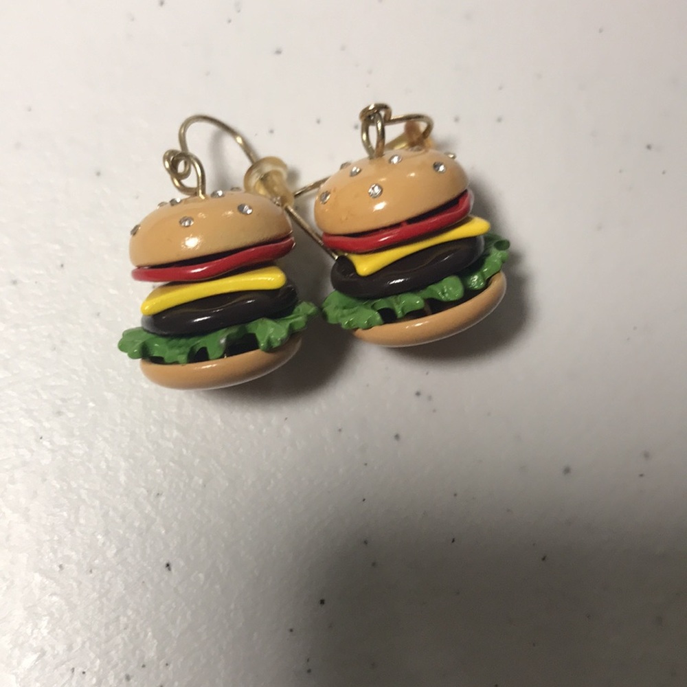BURGER EARRINGS